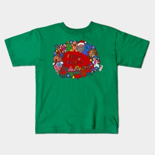 Obsessed with Christmas Kids T-Shirt
